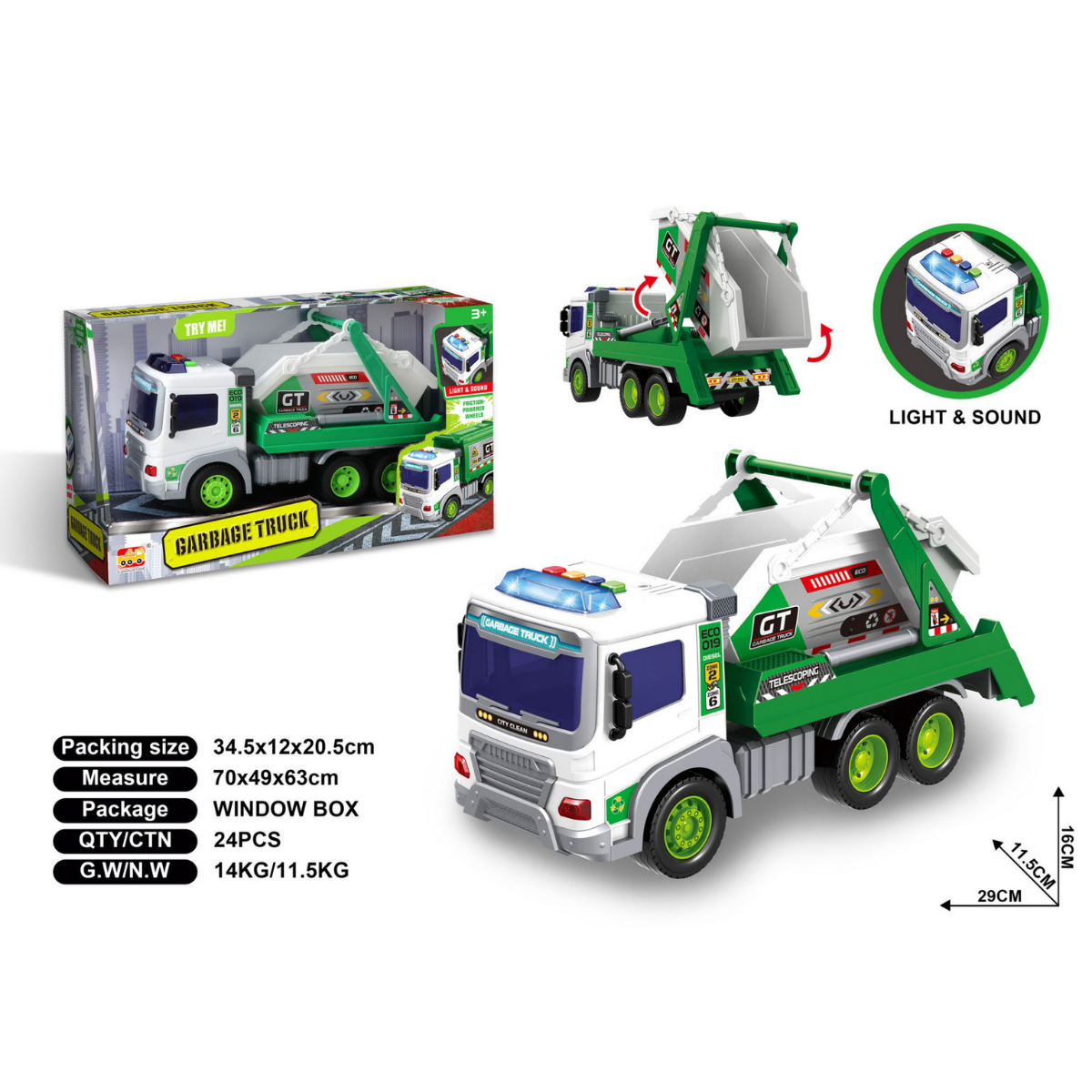 CARRO DE BASURA – Juguetes Buffalo1