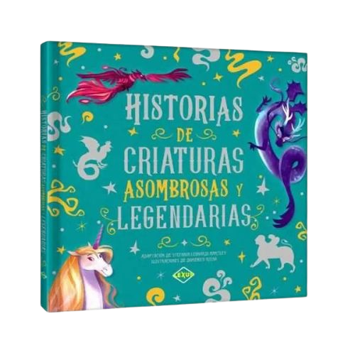 LIBRO HISTORIAS DE CRIATURAS ASOMBROSAS LEGENDARIAS | Juguetes Buffalo Colombia