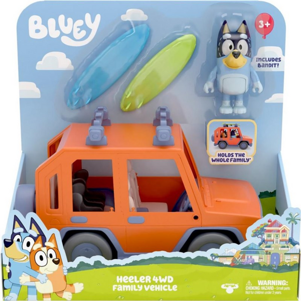 BLUEY CARRO CAMPER FAMILIAR