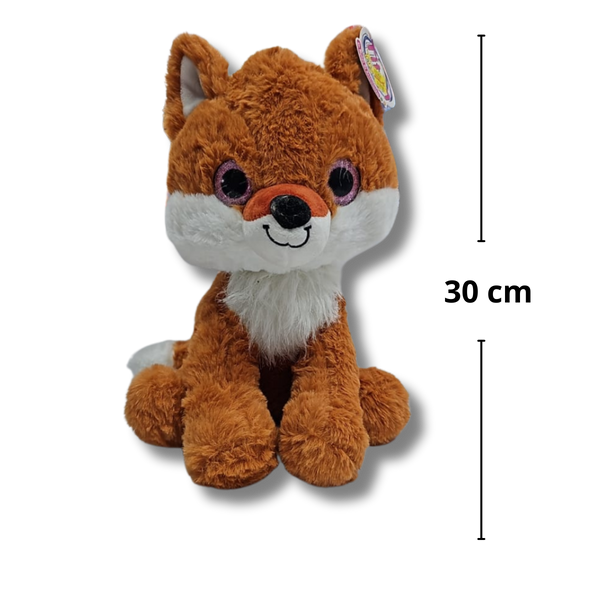 Tu Ración. JUGUETE PELUCHE ZORRO NARANJA