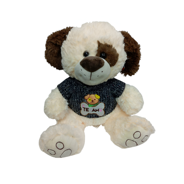 PELUCHE PERRITO "TE AMO"