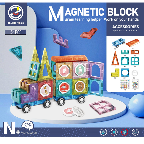 SET DE BLOQUES DE CONSTRUCCION MAGNETICOS