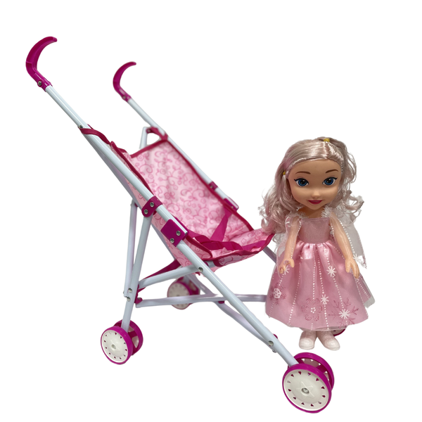 COCHE DE MUÑECAS CON MUÑECA