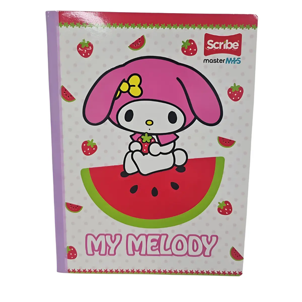 CUADERNO 100 HOJAS MY MELODY SCRIBE