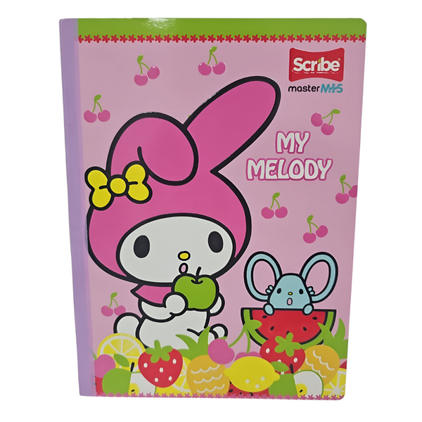 CUADERNO 100 HOJAS MY MELODY SCRIBE