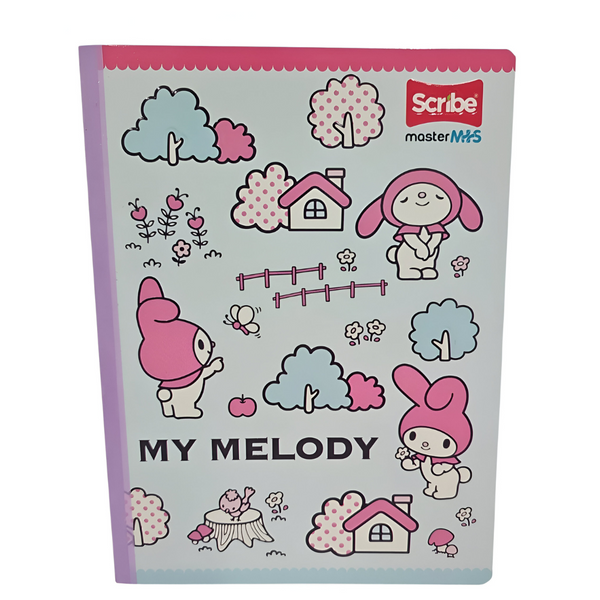 CUADERNO 100 HOJAS MY MELODY SCRIBE