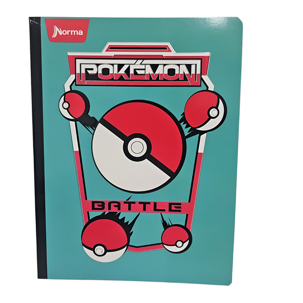 CUADERNO 100 HOJAS RAYAYDO POKEMON