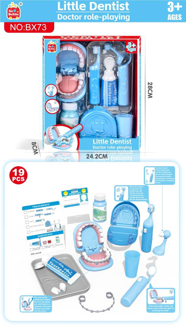 Set Dentista Infantil Little Dentist 19 Pzs