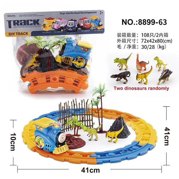 Tren Dino Track 41 cm – Set Importado para Niños