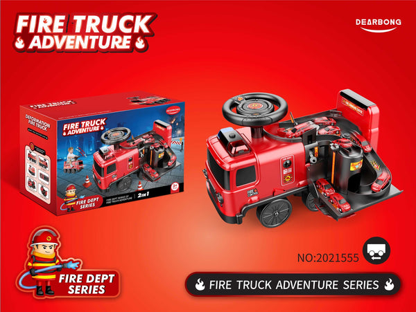 Camión de Bomberos 2 en 1 Adventure – Playset Infantil