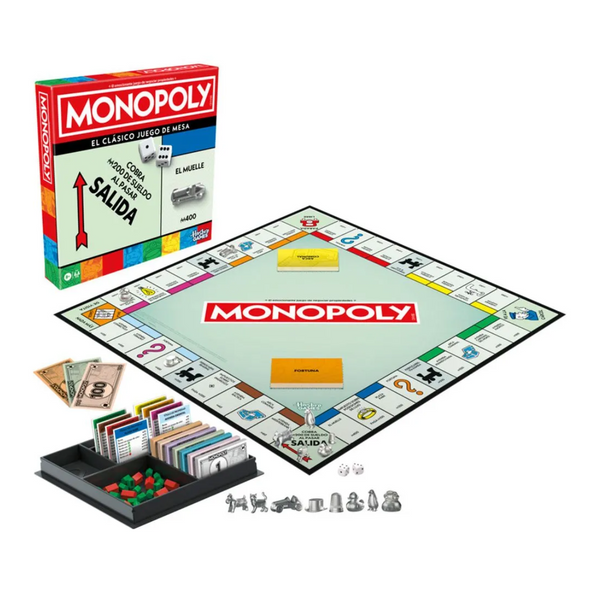 JUEGO DE MESA MONOPOLY CLASICO