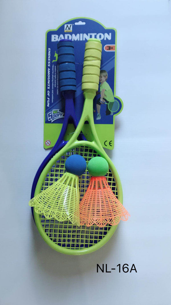 Set de Bádminton Infantil – 2 Raquetas + 2 Gallitos