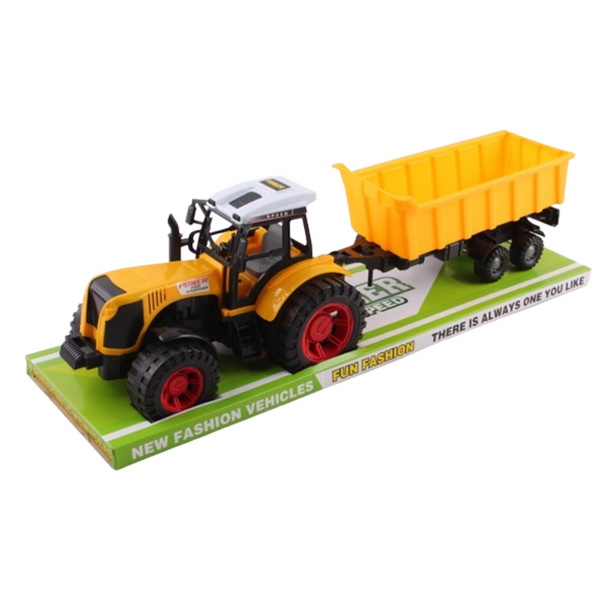 CARRO TRACTOR CON VOLCO