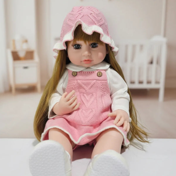 Muñeca Bebé Interactiva Rosada – Habla, Llora y Respira