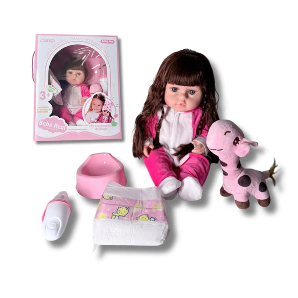 muñeca real importada, muñeca coleccionable 4 años, muñeca para niñas 5 años, juguete importado niñas 6 años, muñeca 8 años regalo, muñeca precio accesible Colombia, muñeca envío rápido, juguete importado niñas, muñeca con vestido y moños, regalo especial niña