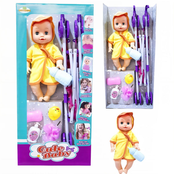 bebé en coche, bebé con cochecito, juguete importado niñas, bebé 3 a 5 años, muñeco con coche económico, juguete coleccionable, bebé envío rápido, regalo para niñas pequeñas, cochecito de juguete