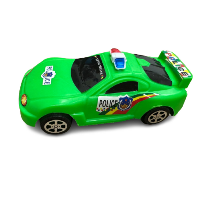 CARRO POLICIA DE CUERDA | Juguetes Buffalo Colombia