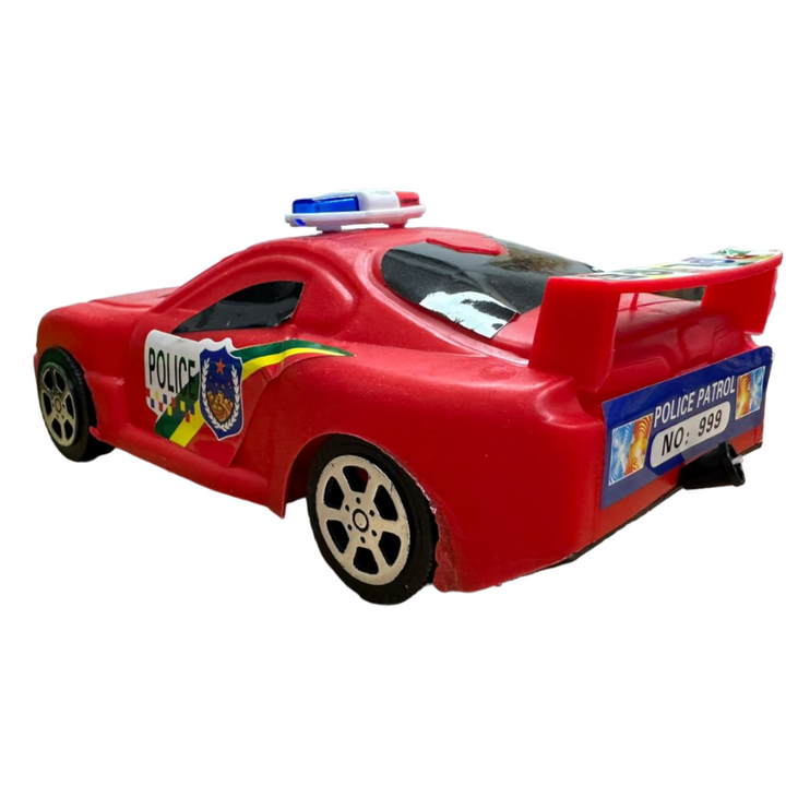 CARRO POLICIA DE CUERDA | Juguetes Buffalo Colombia
