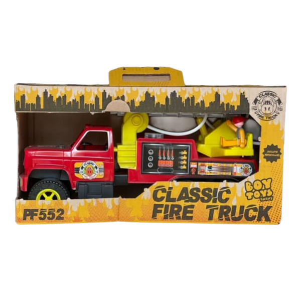 CARRO BOMBERO CLASSIC FIRE TRUCK