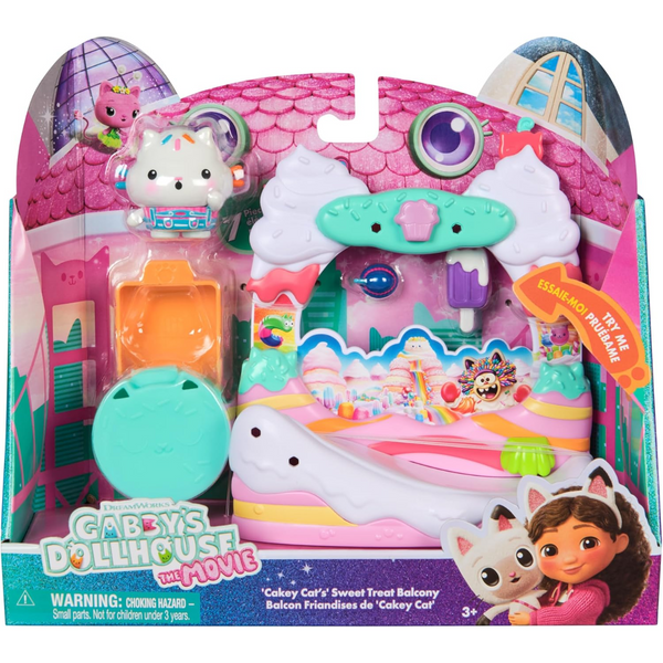 GABBY’S DOLLHOUSE BALCONDE DULCES CON CAKEY CAT