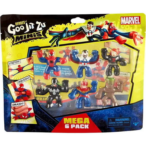 HEROES OF GOO JIT ZU MARVEL MINIS 6 MARVEL