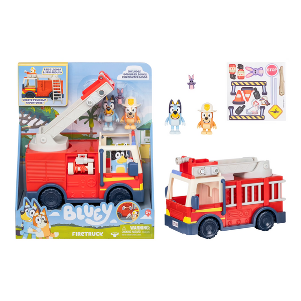 BLUEY CAMION DE BOMBEROS