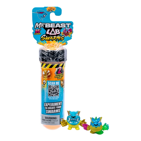 MRBEAST LAB SWARMS TUBO DE ENSAYO X2 MICRO MONSTRUOS ATOMIC