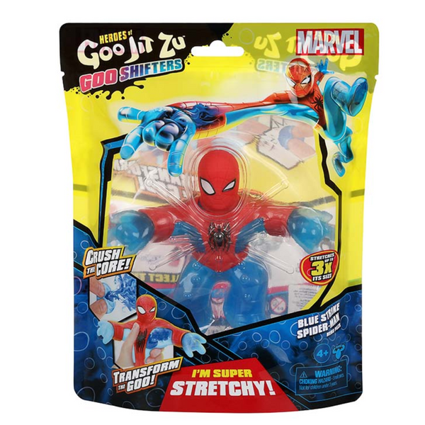 HEROES GOO JIT ZU MARVEL BLUE STRIKE SPIDER MAN