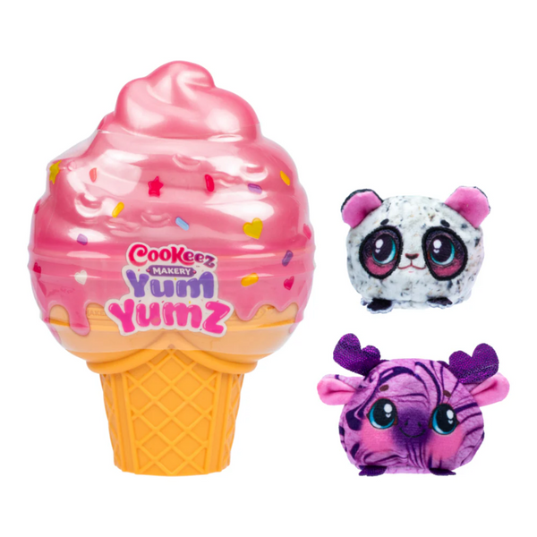 COOKEEZ MAKERY YUM YUMZ X2 MINI MASCOTAS DE PELUCHES SOSPRESA