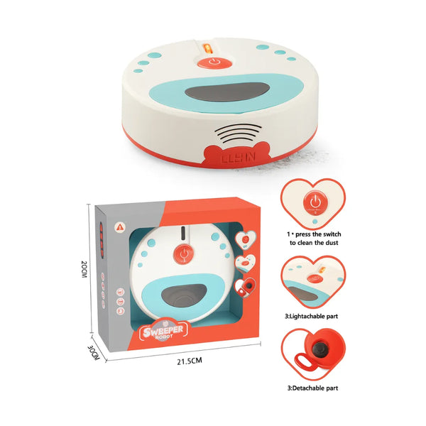 Robot Aspiradora de Juguete - Sweeper Robot HJ604