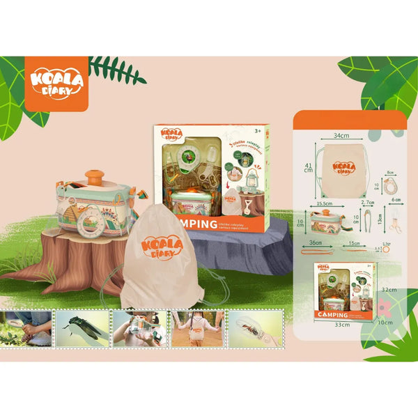 Set de Exploración Infantil Koala Diary – Camping