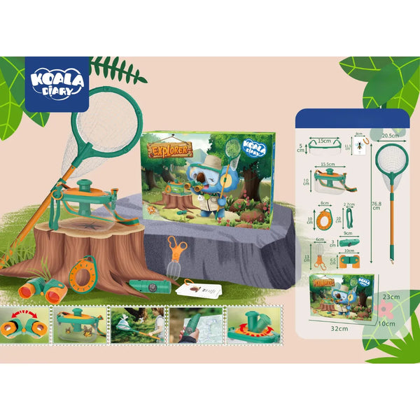 Set de Explorador Infantil Koala Diary con Accesorios