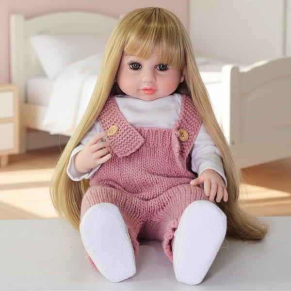 Muñeca Interactiva Realista que Habla, Llora y Respira