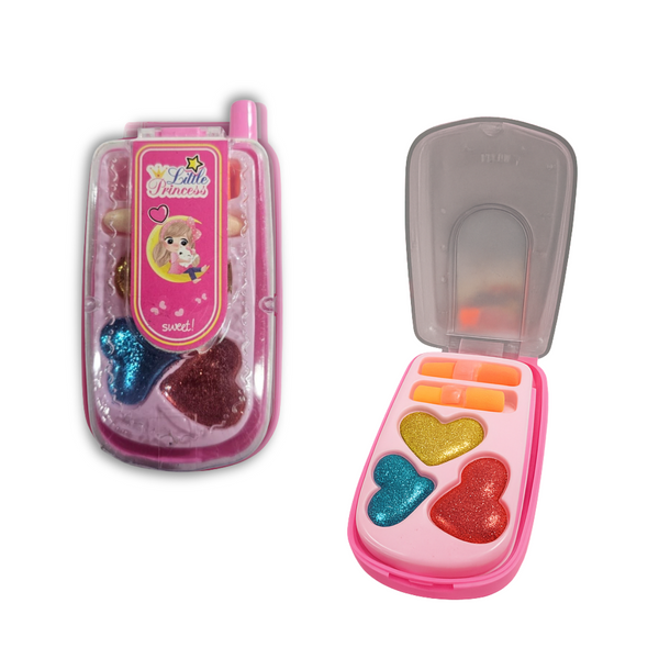 MAQUILLAJE INFANTIL EN FORMA DE CELULAR