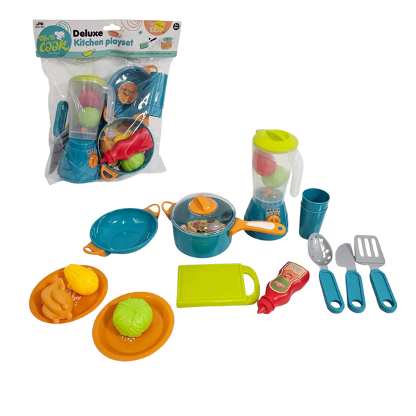 SET DE COCINA DELUXE INFANTIL “TIME TO COOK”
