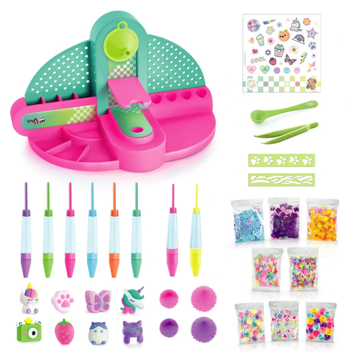 fábrica de bolígrafos, juguete creativo, arte y manualidades, bricolaje niños, regalo educativo, bolígrafos DIY, juguete importado, creatividad infantil, juguete de arte, envío rápido Colombia.