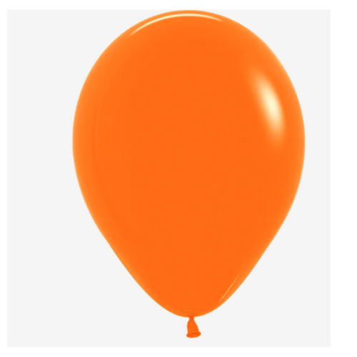 GLOBO LATEX REDONDO FASHION NARANJA SEMPERTEX