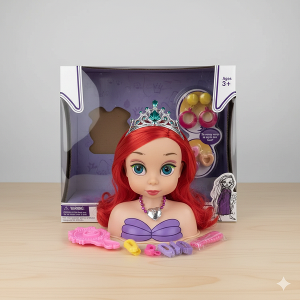 Cabeza de Muñeca Para Peinar