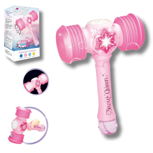 Martillo de Burbujas Snow Queen – Luces y Música