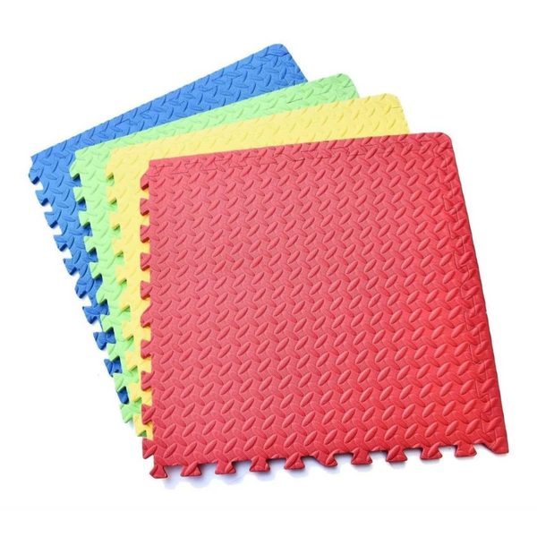 SET DE TAPETES DE GOMA EVA 4 PIEZAS