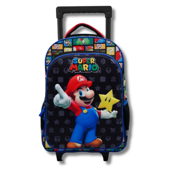 MORRAL RUEDAS PRIMAVERA16,5” EVA NINTENDO MARIO BROS