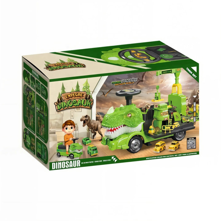mega dino truck, montable dinosaurio, juguete para 1 año, dino truck importado, juguete coleccionable, montable infantil, envío rápido Colombia, juguetería online, juguete de equilibrio, regalo para bebé