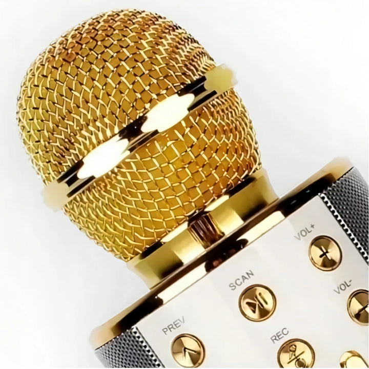 micrófono karaoke infantil, micrófono Bluetooth niños, karaoke para niños, juguete musical, micrófono con luces, micrófono electrónico, juguete importado, micrófono karaoke Colombia, regalo para niños, envío rápido