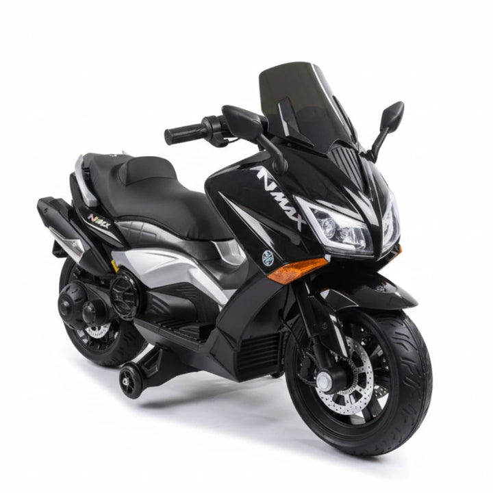 moto eléctrica infantil, moto para niños, moto tipo nmax, juguete eléctrico infantil, moto infantil importada, regalo para niños, moto con ruedas de apoyo