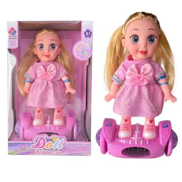 ¡Listas para la aventura! Esta muñeca con malumeta hará que tu pequeña imagine viajes, historias y momentos llenos de ternura.