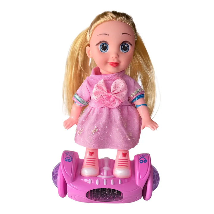 ¡Listas para la aventura! Esta muñeca con malumeta hará que tu pequeña imagine viajes, historias y momentos llenos de ternura.