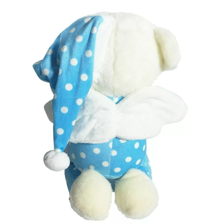 PELUCHE ANGEL DE LA GUARDA AZUL | Juguetes Buffalo Colombia