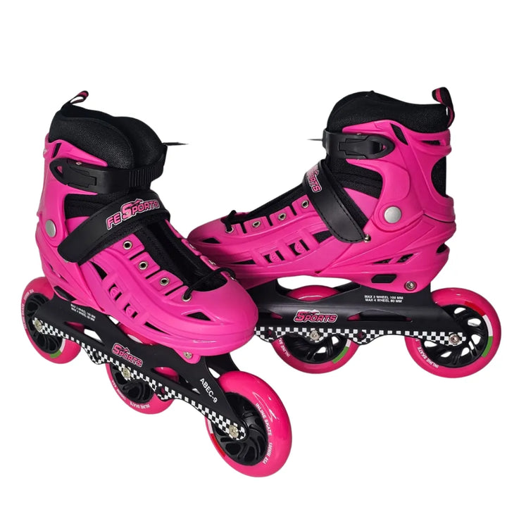 patines rosados, patines para niñas, patines profesionales, patines importados, patines en línea, regalo para niñas, patines baratos, envío rápido, juguetería Colombia