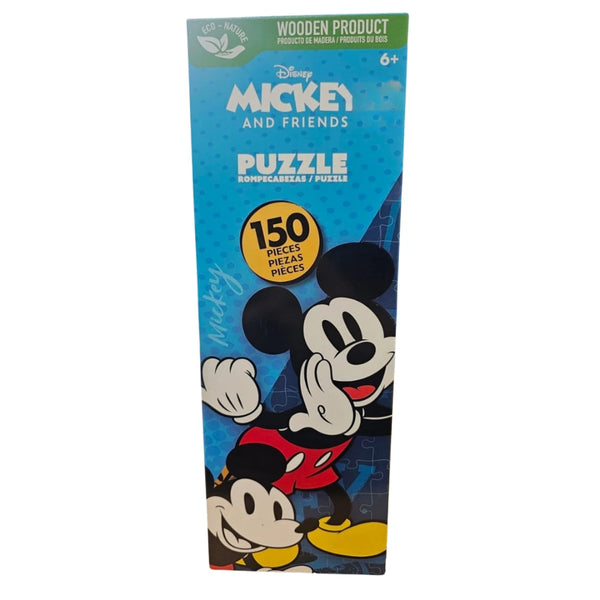 rompecabezas mickey mouse, rompecabezas disney madera, rompecabezas 150 piezas, juguetes importados colombia, rompecabezas infantil, mickey friends puzzle, juguete educativo, rompecabezas coleccionable, rompecabezas ecológico, rompecabezas para niños.