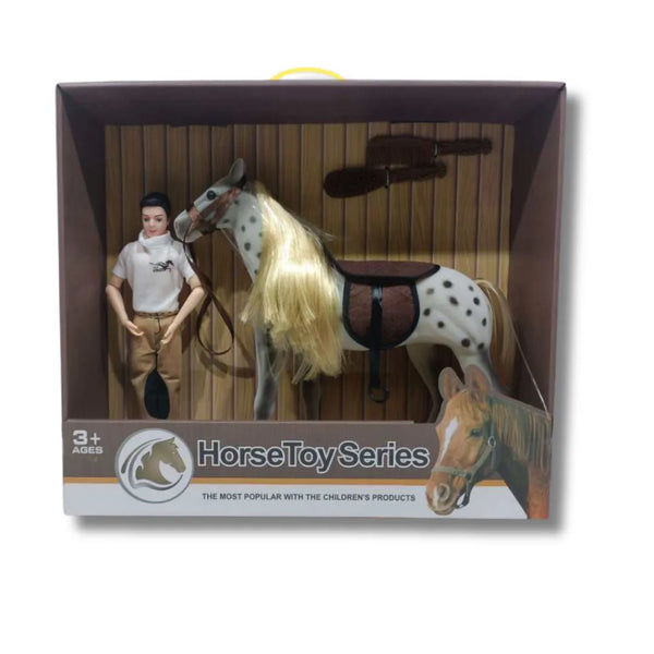 set caballo juguete, caballo con jinete, juguetes de caballos, muñeco con caballo, juguete para niños 3 años, aventura infantil, caballo coleccionable, juguetes importados, regalo para niños, juguete realista